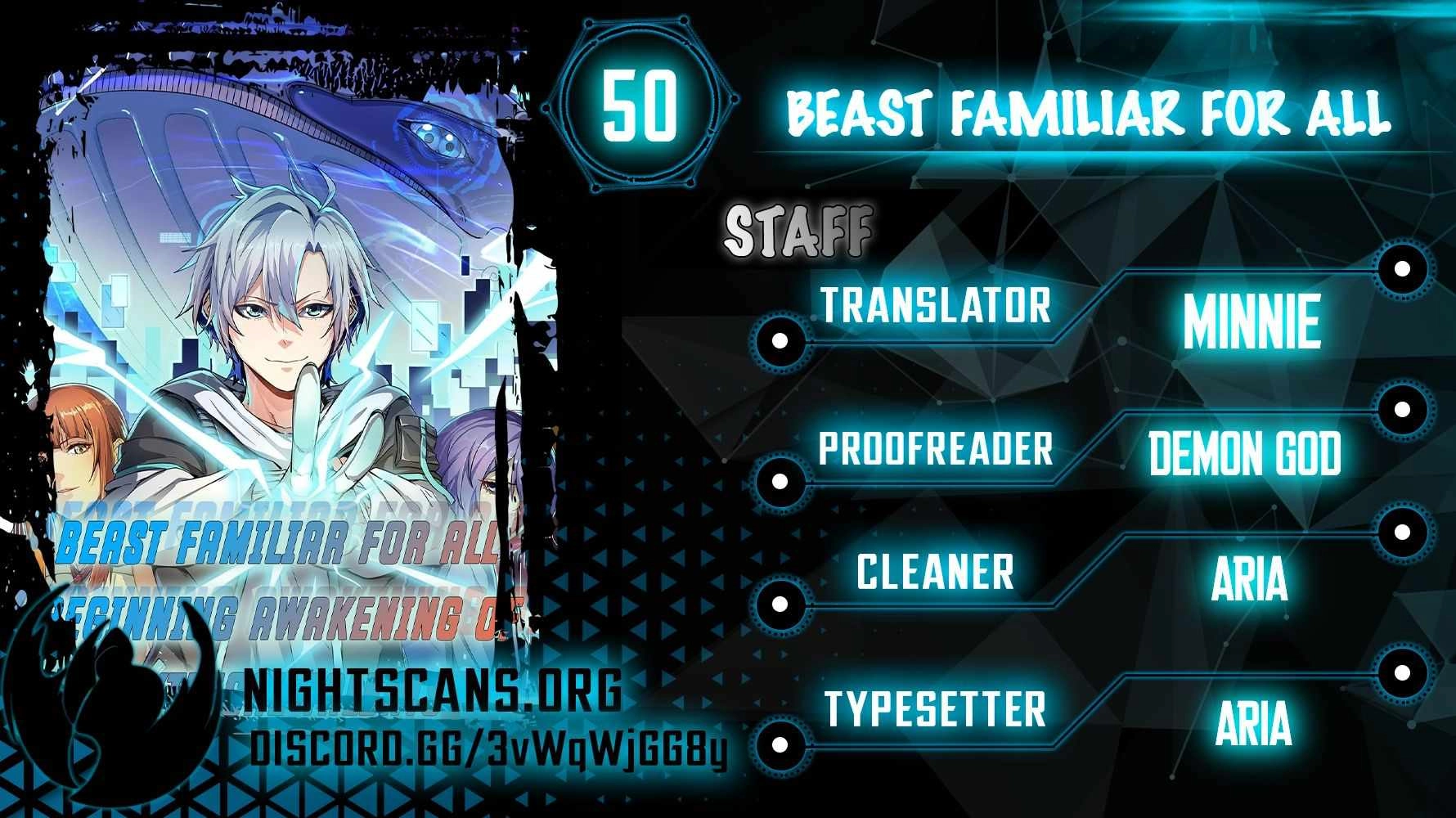 Beast Familiar for All: Beginning Awakening of Mythical Talents Chapter 50 1